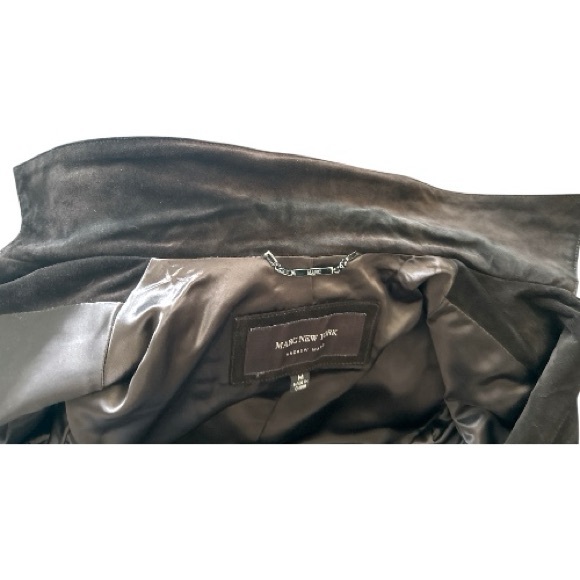 MARC NEW YORK brown suede jacket size M EUC RP0090 - Picture 8 of 9